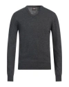 Colmar Man Sweater Charcoal Size M Wool, Viscose, Polyamide, Cashmere In Grey
