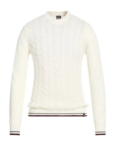 Colmar Man Sweater White Size L Polyamide, Wool, Viscose, Cashmere