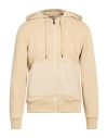Colmar Man Sweatshirt Beige Size L Cotton, Polyester, Polyamide In Brown