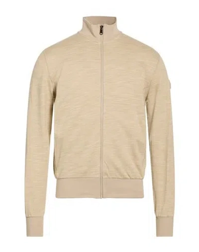 Colmar Man Sweatshirt Beige Size L Cotton, Polyester In Neutral