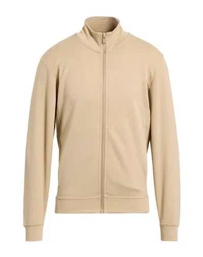 Colmar Man Sweatshirt Beige Size L Polyester In Neutral