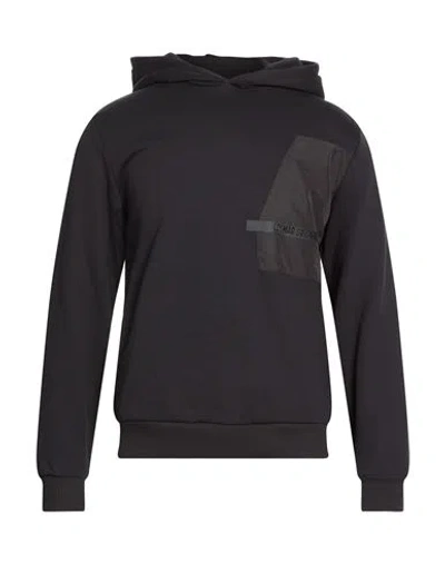 Colmar Man Sweatshirt Black Size L Cotton, Polyester