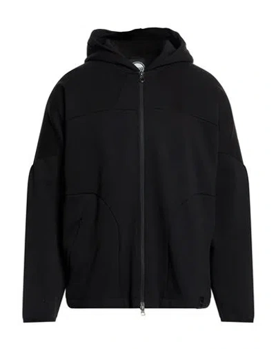 Colmar Man Sweatshirt Black Size L Polyester, Cotton