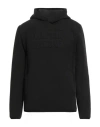 Colmar Man Sweatshirt Black Size L Polyester, Viscose, Elastane In Black