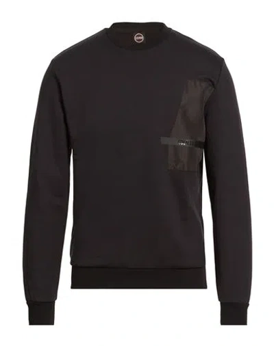 Colmar Man Sweatshirt Black Size M Cotton