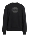 Colmar Man Sweatshirt Black Size M Cotton, Polyester In Black