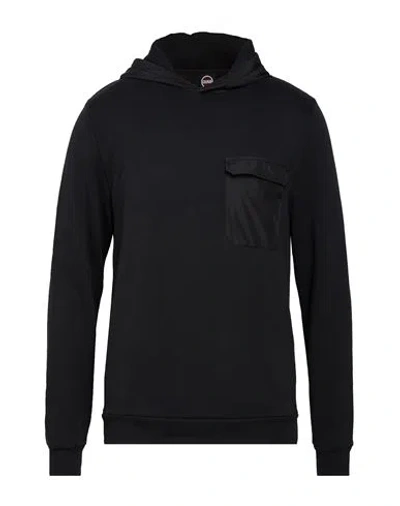 Colmar Man Sweatshirt Black Size Xl Cotton, Polyester