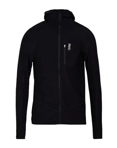 Colmar Man Sweatshirt Black Size Xl Polyamide, Elastane In Pattern