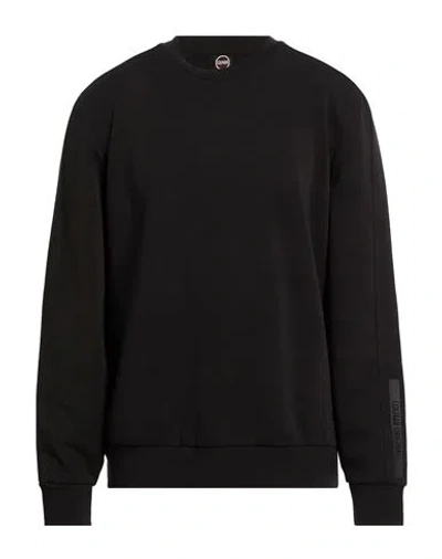 Colmar Man Sweatshirt Black Size Xxl Cotton, Polyester, Elastane