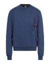 Colmar Man Sweatshirt Blue Size L Cotton