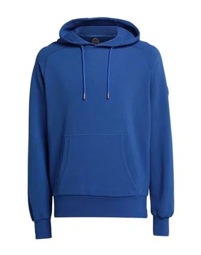 Colmar Man Sweatshirt Bright Blue Size S Cotton, Polyamide, Elastane