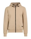 Colmar Man Sweatshirt Camel Size L Cotton, Polyester, Elastane In Brown