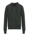Colmar Man Sweatshirt Dark Green Size L Cotton, Polyamide, Elastane