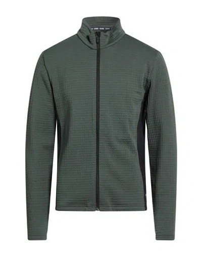 Colmar Man Sweatshirt Dark Green Size L Polyester, Elastane, Polyamide In Blue