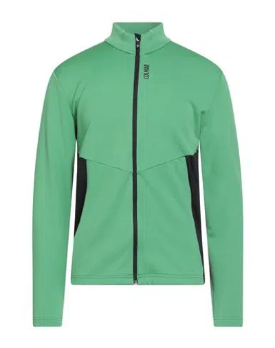 Colmar Man Sweatshirt Green Size L Polyester, Elastane