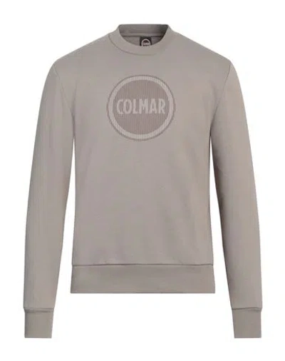 Colmar Man Sweatshirt Khaki Size Xxl Cotton, Polyester In Beige