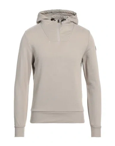 Colmar Man Sweatshirt Khaki Size Xxl Cotton, Polyamide In Beige