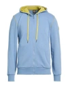 Colmar Man Sweatshirt Light Blue Size L Cotton, Polyester