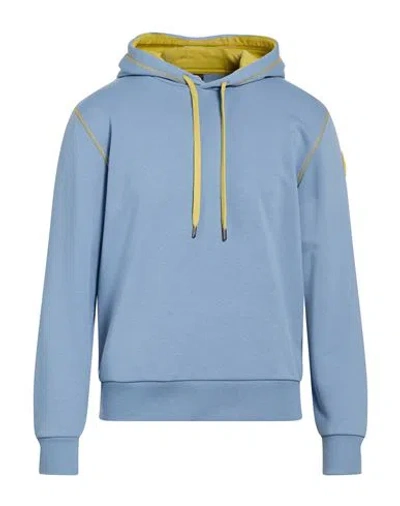 Colmar Man Sweatshirt Light Blue Size M Cotton, Polyester