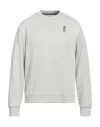 Colmar Man Sweatshirt Light Grey Size M Polyester, Viscose, Elastane In White