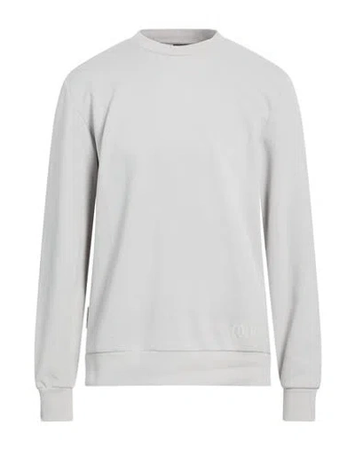 Colmar Man Sweatshirt Light Grey Size Xxl Polyester, Cotton In Gray