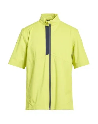 Colmar Man Sweatshirt Lime Green Size 40 Polyester