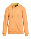 Colmar Man Sweatshirt Mandarin Size L Cotton, Polyester In Orange