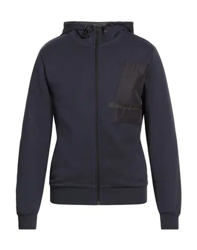 Colmar Man Sweatshirt Midnight Blue Size L Cotton