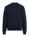 Colmar Man Sweatshirt Midnight Blue Size L Cotton, Polyester, Elastane