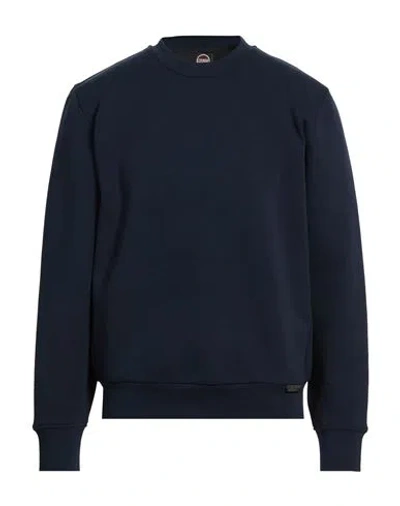 Colmar Man Sweatshirt Midnight Blue Size L Cotton, Polyester, Elastane