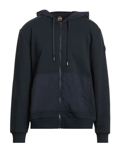Colmar Man Sweatshirt Midnight Blue Size L Cotton, Polyester, Polyamide