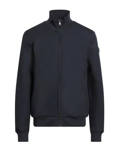 Colmar Man Sweatshirt Midnight Blue Size Xxl Cotton, Polyester