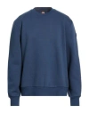 Colmar Man Sweatshirt Midnight Blue Size Xxxl Cotton, Polyester