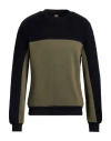 Colmar Man Sweatshirt Military Green Size L Cotton In Multi