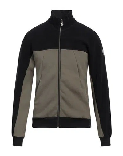 Colmar Man Sweatshirt Military Green Size L Cotton