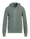 Colmar Man Sweatshirt Military Green Size L Cotton, Polyester
