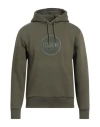 Colmar Man Sweatshirt Military Green Size S Cotton, Polyester