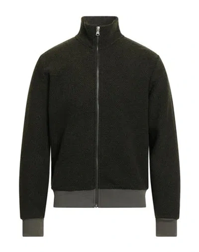 Colmar Man Sweatshirt Military Green Size L Polyester, Acrylic, Wool