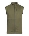 Colmar Man Sweatshirt Military Green Size L Polyester, Elastane