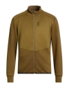 Colmar Man Sweatshirt Military Green Size L Polyester, Viscose, Elastane