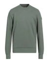 Colmar Man Sweatshirt Military Green Size M Cotton