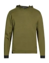 Colmar Man Sweatshirt Military Green Size M Polyester, Elastane