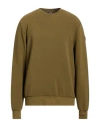 Colmar Man Sweatshirt Military Green Size S Cotton, Polyamide, Elastane