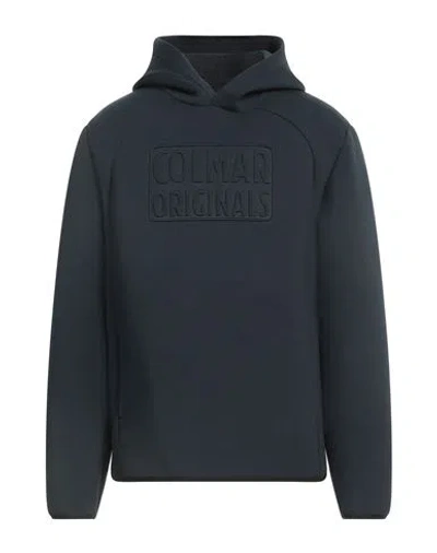 Colmar Man Sweatshirt Navy Size L Polyester, Viscose, Elastane In Navy Blue
