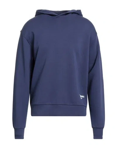 Colmar Man Sweatshirt Navy Size L Cotton In Blue
