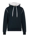 Colmar Man Sweatshirt Navy Size M Cotton, Polyester In Black