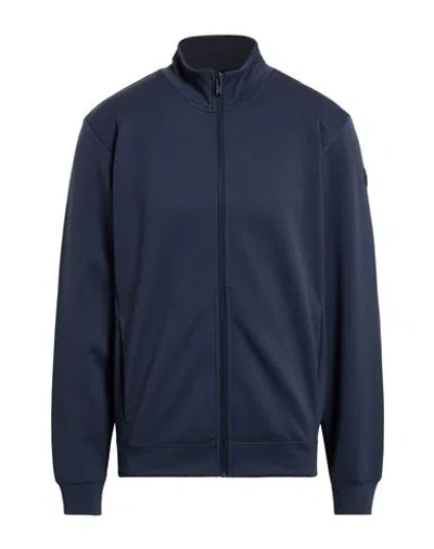 Colmar Man Sweatshirt Navy Size S Polyester In Blue