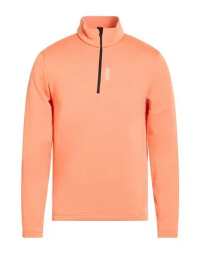 Colmar Man Sweatshirt Orange Size L Polyester, Elastane