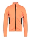 Colmar Man Sweatshirt Orange Size M Polyester, Elastane