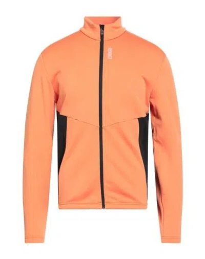 Colmar Man Sweatshirt Orange Size M Polyester, Elastane